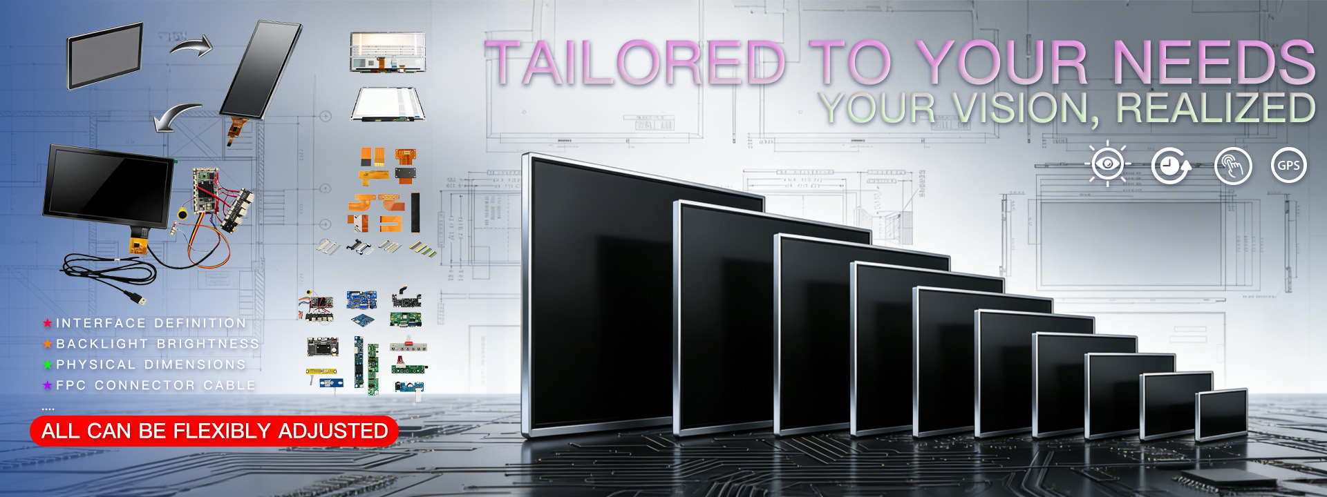 Ποιότητα Υψηλή επίδειξη φωτεινότητας LCD Εργοστάσιο