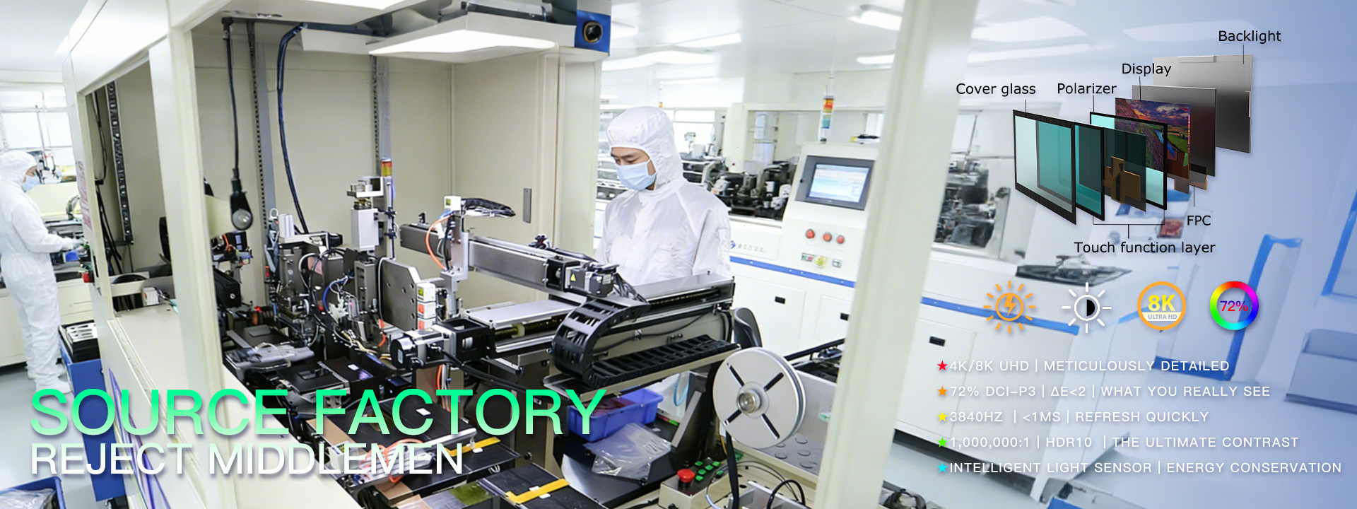 Quality High Brightness LCD Display factory