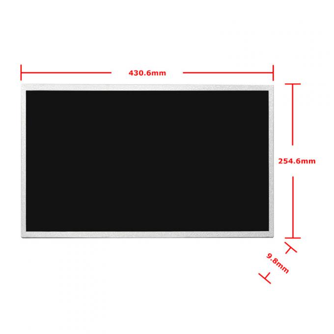 18.5 Inch 1100 Nits HDMI LCD Display 1920x1080 IPS Wide Temperature ...