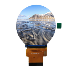 Industrie-LCD-Bildschirm mit hoher Helligkeit 480×480 Auflösung 2,1 Zoll rundes IPS-LCD-Display