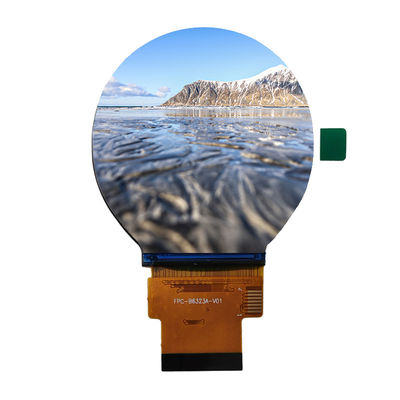 Αγορά 2.1 ιντσών κυκλική IPS LCD 480×480 ανάλυση Βιομηχανική οθόνη LCD υψηλής φωτεινότητας διαδικτυακή κατασκευή