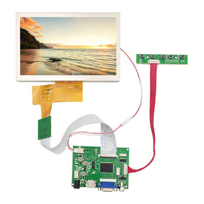 comprar 7 polegadas TFT 800x480 Resolução HDMI LCD Display 480nits Brilho Painel de driver opcional Fabricação em linha