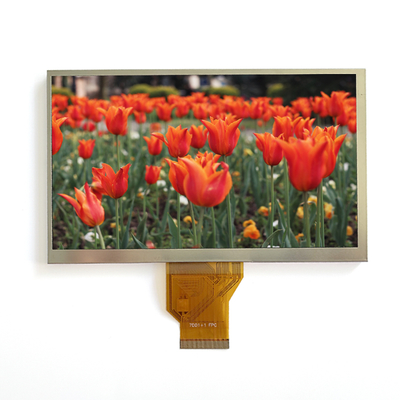 Buy 7 Inch Industrial TN Normally White TFT LCD Screen Display 500nits High Brightness online manufacture