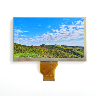 satın al Endüstriyel TFT LCD Ekran TN 7 İnç 800x480 Çözünürlük 500nit Parlaklık Çevrimiçi üretim