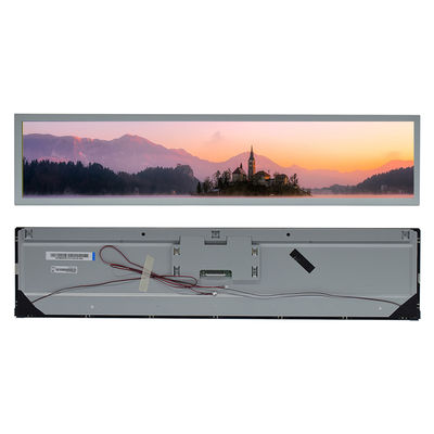 comprare 28 pollici Display LCD personalizzato 1500nits Display LCD 1920x360 Ultra Wide Stretched Bar Tipo TFT Display LCD fabbricazione online