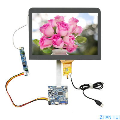 kupować Wysoka jasność 1000 Nits 12,1 cali PCAP Touch Display 1024x768 LVDS TFT LCD Display Panel produkcja online
