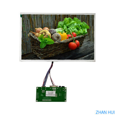 खरीदें कस्टम 12.1 इंच वाइड तापमान एलसीडी 1280x800 आईपीएस 500nits LVDS औद्योगिक ग्रेड एलसीडी डिस्प्ले ऑनलाइन निर्माण