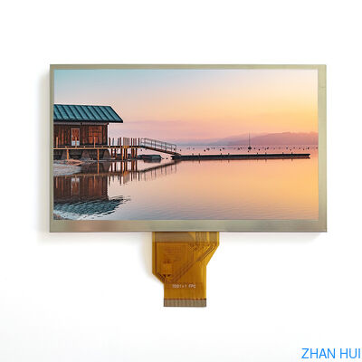 satın al Geniş Sıcaklık 7 Inch 500nits RGB Arayüzü TFT LCD Modülü TN 800x480 Endüstriyel Ekran Çevrimiçi üretim
