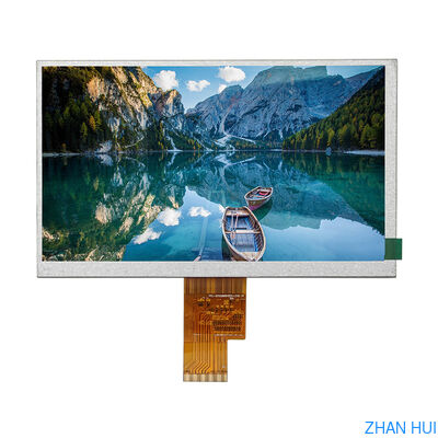 شراء 1024×600 IPS شاشة LCD 7 بوصة 1150 نيت شاشة LCD عالية السطوع لوحة لمسة اختيارية تصنيع عبر الإنترنت