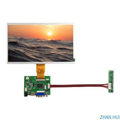 buy Custom 10.1 Inch HDMI LCD Display 500nits 1024x600 IPS RGB TFT Touch Display Wide Temperature online manufacture