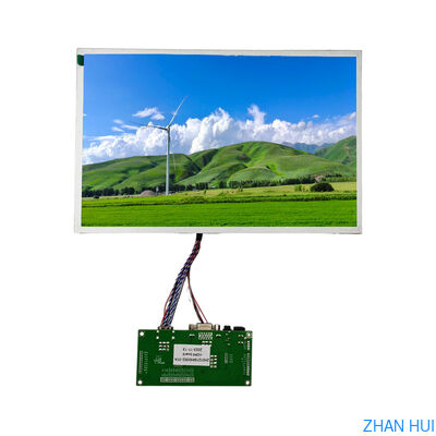 ซื้อ จอ LCD IPS ขนาด 12.1 นิ้ว 500nits 1280x800 LVDS จอแสดงผล LCD อุณหภูมิกว้าง หน้าจอสัมผัสเสริม การผลิตออนไลน์